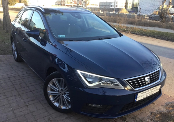 Seat Leon cena 52900 przebieg: 259000, rok produkcji 2018 z Warszawa małe 781